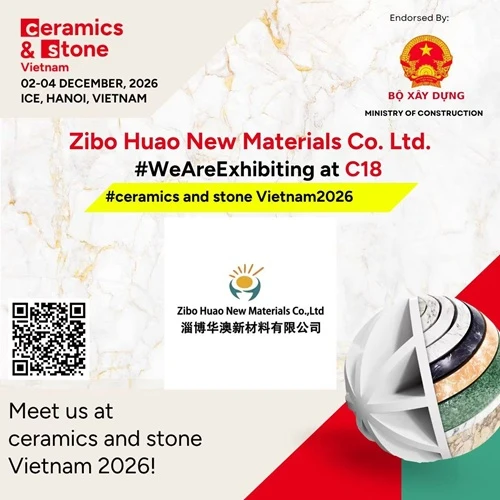 HUAO parteciperà a Ceramics And Stone Vietnam 2026 a dicembre